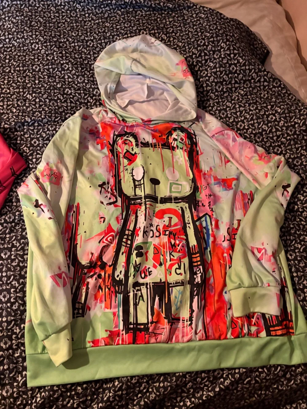 Bundle of 2 Men’s Streetwear inspired hoodies 2xl NWOT- lightweight athletic - Picture 10 of 10